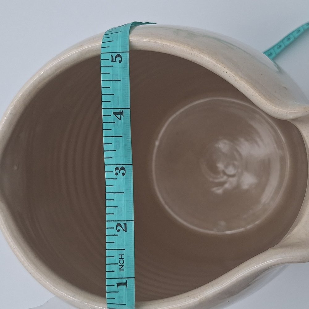 Storie & Son Pottery Vintgage Pitcher Hand Painted  Ceramic Pitcher Collectible - Picture 9 of 9
